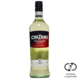 Cinzano | Vermut alb 0.75L
