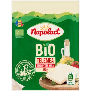 Napolact Bio | Telemea bio din lapte de vaca 150g