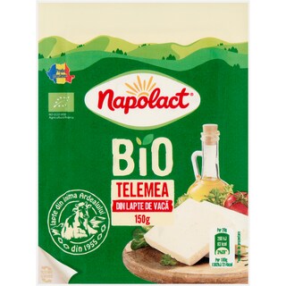 Napolact Bio | Telemea bio din lapte de vaca 150g