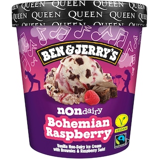 Ben&Jeryy s | Inghetata Non-Dairy Bohemian Raspberry 465ml