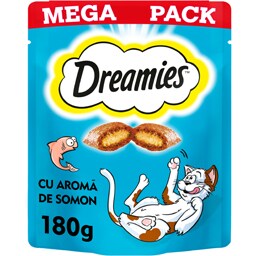 Dreamies | Recompense penru pisici, cu somon 180g