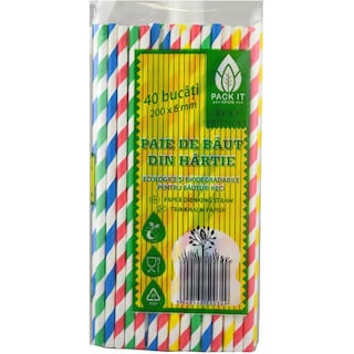 Pack It Nature | Paie de baut din hartie, 40 bucati