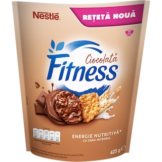 Fitness | Fulgi de cereale integrale cu ciocolata 425g