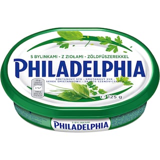 Philadelphia | Crema de branza cu verdeata 125g