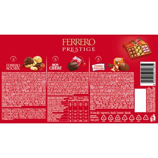 Ferrero Prestige | Bomboane asortate cu ciocolata si alune 166g