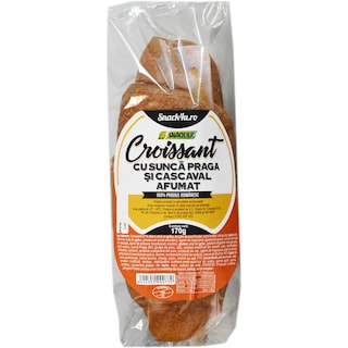 Snack4U | Croissant cu sunca Praga si cascaval afumat 170g