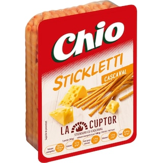 Chio | Stickletti | Sticks cu aroma de cascaval 80g