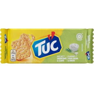 Tuc | Biscuiti sarati cu aroma de smantana si ceapa 100g