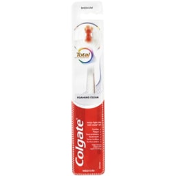Colgate | Periuta de dinti Total Foaming Clean Medium Single