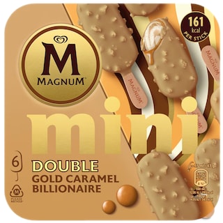 Magnum | Inghetata Gold Caramel Billionaire 6x55ml