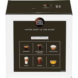Nescafe | Dolce Gusto | Cafea Espresso Intenso, 16 capsule