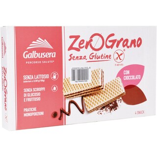 Galbusera | Zero Gluten | Napolitane cu ciocolata fara gluten 180g