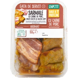 Sarmale cu carne de porc, varza calita si kaizer copt 950g