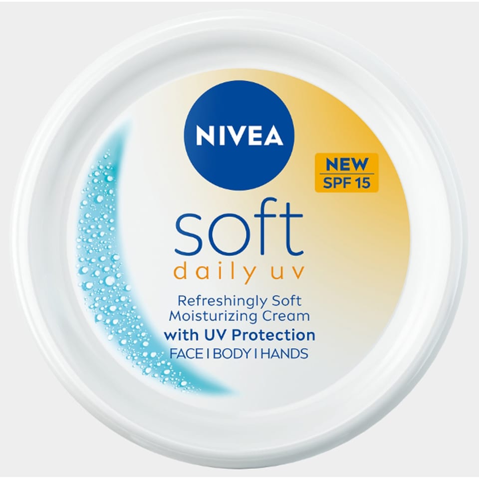 Nivea | Crema Soft Daily UV cu SPF15 100ml | Mega-image