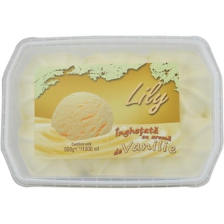 Lily | Inghetata cu aroma de vanilie 500g