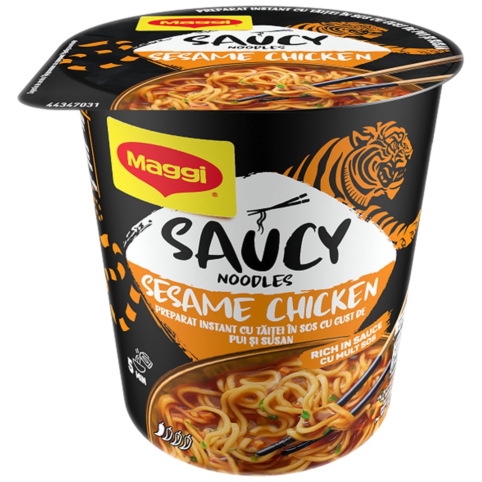 Maggi | Magic Asia | Preparat instant cu taitei in sos cu gust de