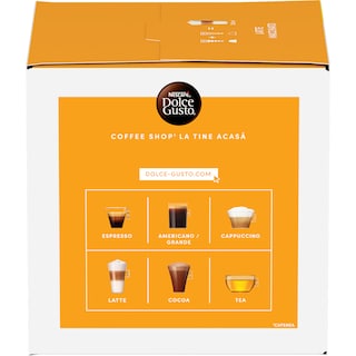 Nescafe | Dolce Gusto | Cafea Latte Macchiato, 8 bauturi