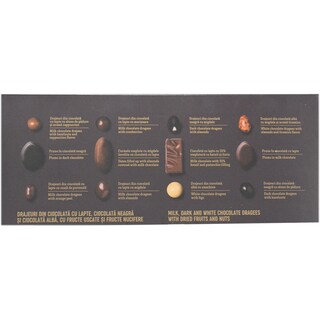 Excellent | Drajeuri din ciocolata cu fructe uscate si fructe nucifere 360g