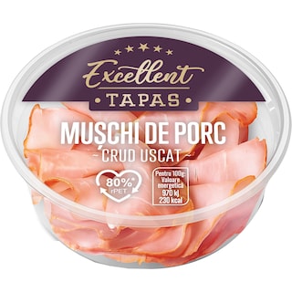 Excellent | Muschi de porc crud uscat 70g