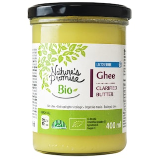 Nature's Promise | Unt topit ghee, ecologic, fara lactoza 352g