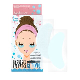 Look At Me | Plasturi de hidrogel pentru hidratare si fermitate cu retinol, 5 perechi