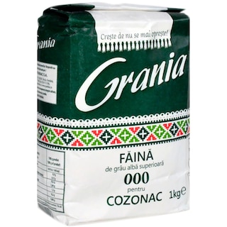 Grania | Faina de grau superioara 000 alba pentru cozonac 1kg