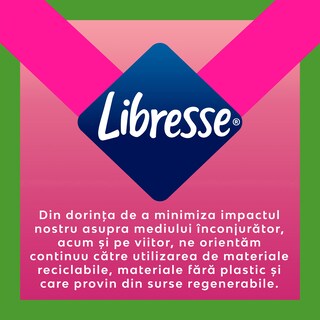 Libresse | Ultra | Absorbante Ultra+ Natural 20 bucati