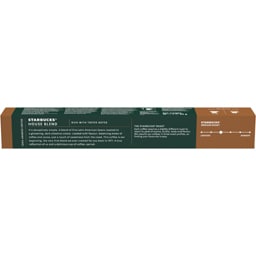 Starbucks | Cafea House Blend Lungo, 10 capsule