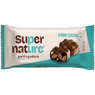 Super Nature | Migdale invelite in ciocolata bio 34g