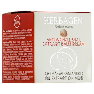 Herbagen | Crema antirid cu extract de melc 50g