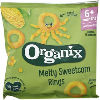 Organix | Snack ecologic cu porumb dulce +7 luni 20g