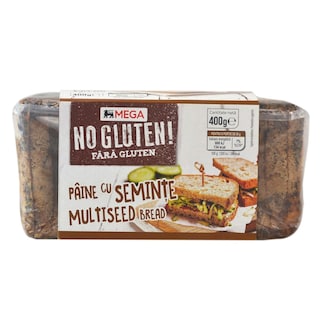 MEGA | Paine cu seminte fara gluten 400g
