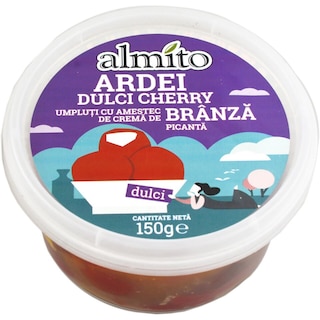Almi | Ardei dulci cherry cu branza picanta 150g
