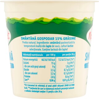Napolact | Smantana 15% grasime 300g