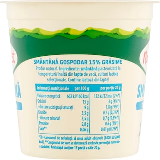 Napolact | Smantana 15% grasime 300g