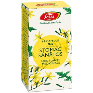 Fares | Stomac sanatos, D49, 63 capsule