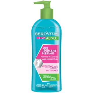 Gerovital | Stop Acnee | Gel spumant purifiant 150ml