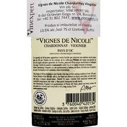 Paul Mas | Vignes de Nicole | Vin alb Chardonnay Viognier 0.75l