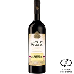 Vin rosu sec Cabernet Sauvignon 0.75L