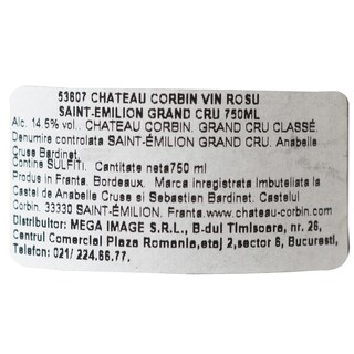 Chateau Grand Corbin | Vin rosu  0.75L
