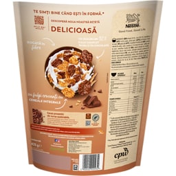 Fitness | Fulgi de cereale integrale cu ciocolata 425g