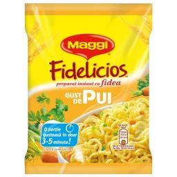 Noodles instant cu gust de pui 59.2g