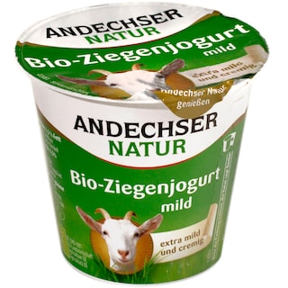 Andechser Natur | Iaurt bio din lapte de capra 5.2% grasime 125g