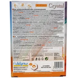 Karaver | Benzi depilatoare pentru fata Crystal, 20 bucati
