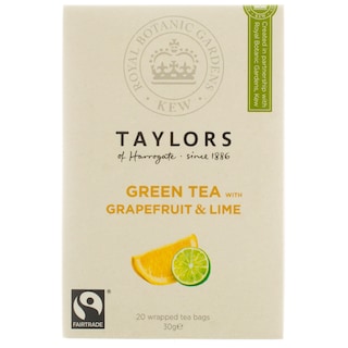 Taylors | Ceai verde cu grapefruit si lime 20 plicuri 20x1.5g