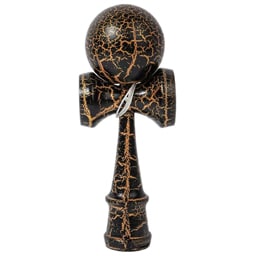 Flippy | Kendama X Originala, Profesionala, Flippy, Cracked, din lemn, 18 cm, diverse culori