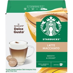 Starbucks | Cafea Latte Macchiato, 2x6 capsule