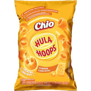 Chio Hula Hoops | Snack din faina de porumb, cu gust de cascaval 70g