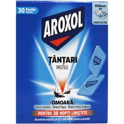 Aroxol | Pastile impotriva tantarilor