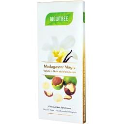 Ciocolata bio cu nuci de Macadamia si aroma de vanilie 80g